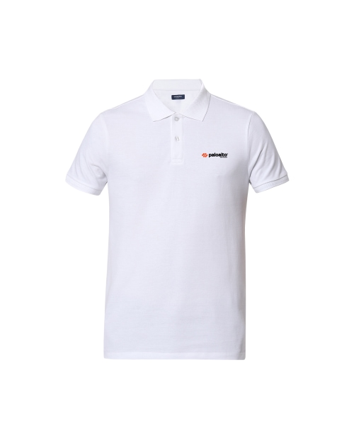 Jack & Jones Jacquard Plain Polo T-shirt - White